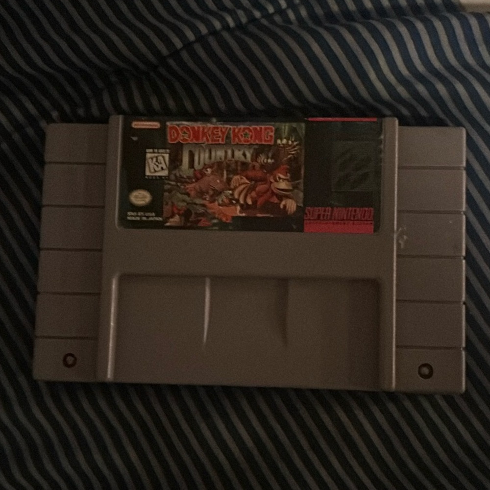 Super Nintendo donkey Kong game